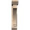 Ekena Millwork Imperial Slat Smooth Bracket w/ Offset Brace, Douglas Fir, 5 1/2"W x 28"D x 28"H BKT0604X28X28IMP06SDF - alternate 2